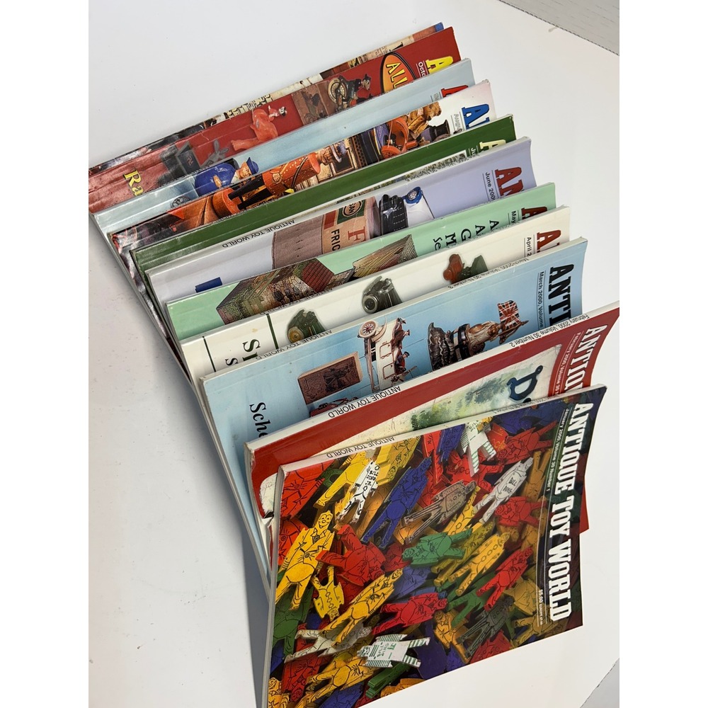 Antique Toy World Magazine Collection 2000 12 Issues Vintage Toy Collector Hobby